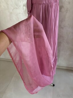 Spoločenské hodvábne šaty - 10