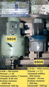 Elektroprevodovky rôzne - 10