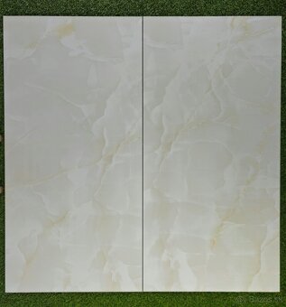 Gresová dlažba 120x60 vysoký lesk vzhľad Onyx.. IBA 19,-eur - 10