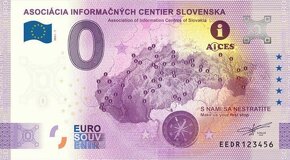 0 euro bankovka / 0 € souvenir - 2021/1 - 10