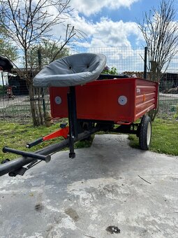 Malotraktor Diamon PA80 s vlečkou a príslušenstvom - 10