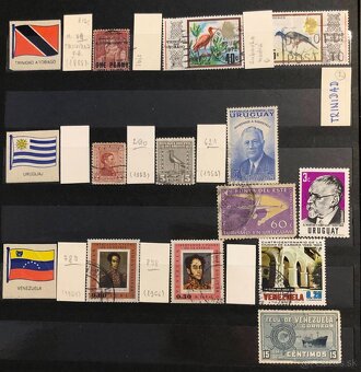 Album známok USA, Amerika, Latinská Amerika - 10