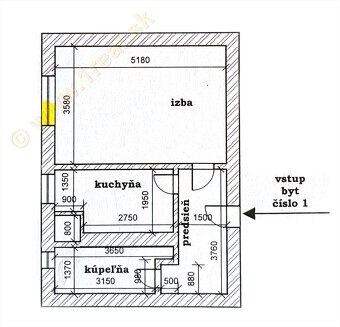 1 izbový byt blízko prírody, Jasenie - 10