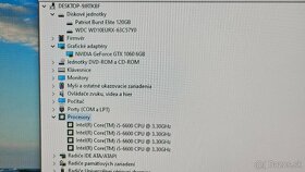 Multimediálny PC - i5-6600, GTX 1060 6GB, SSD+HDD, 16G RAM - 10