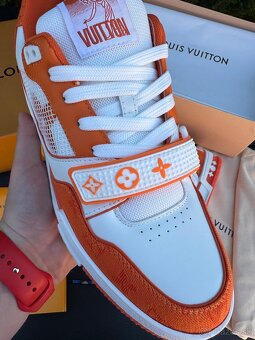 Louis vuitton tenisky orange full box - 10