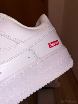 Nike Air Force 1 x Supreme Low White - 10