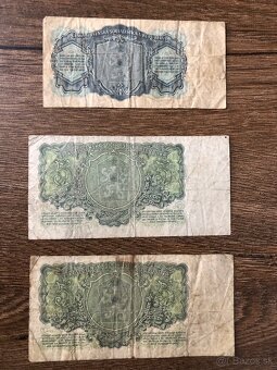Bankovky PROTEKTORÁT a ČSR 2 - 10