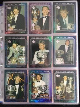 Wane Gretzky hokejove kartičky Gretzky exclusive set 1-99 - 10