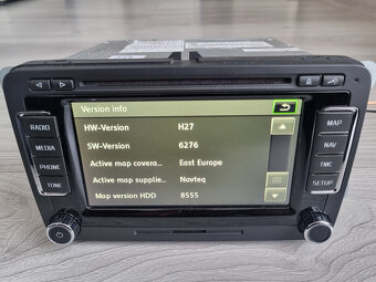 Skoda Columbus 2014 RNS510 Navi LED SSD Mapy V17 2020 - 10