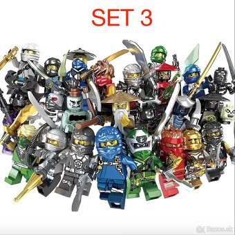 Figurky Ninjago (24ks) typ lego 1 - nove, nehrane - 10