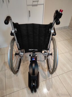 Predám prídavný pohon k invalidnému vozíku - Smartdrive - 10