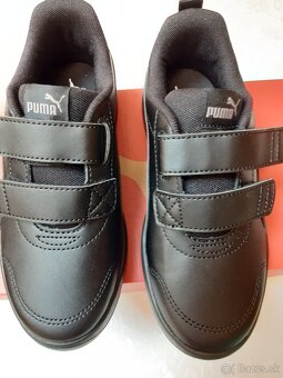 PUMA čierne topánky chlapčenské, veľkosť 33 - 10