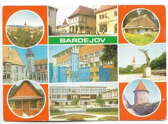 Bardejov (1-10) - vf, prejdené poštou - 10