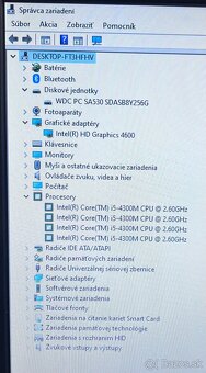 Fujitsu E754 / i5 / 8GB / 256GB / 2x bat. / dock / kovový - 10