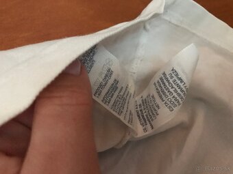 TOMMY HILFIGER originál white pánske polotricko L/XL - 10