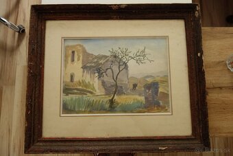 Obraz - Akvarel v ráme - 10