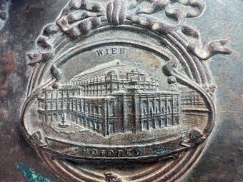 Starozitna secesna vyse 100 rocna skatulka sperkovnica - 10