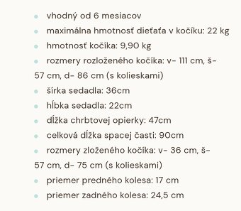 Kočík Petite & Mars3 black pink - 10