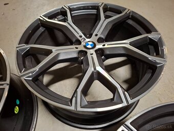 Originál sada 21" BMW G05, X5, X6 style 741M - 10