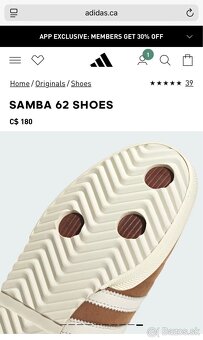 ADIDAS SAMBA SHOES 46 / 28,5 cm - 10