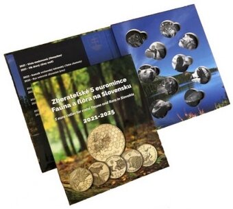 Slovenské 5 € mince - 10