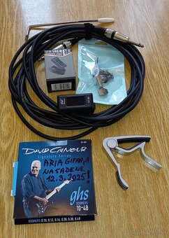 Elektrická gitara ARIA STG (Indonesia) + príslušenstvo. - 10