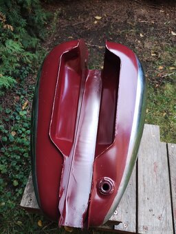 Originálna nádrž jawa 250 alebo 350 v pôvodnom stave - 10