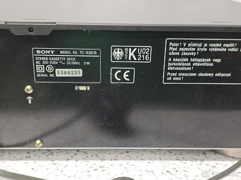 3-HEAD 》 STETEO CASSETTE DECK 》SONY TC-K661S - 10