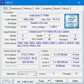 Z170 Pro Gaming, i7-7700K, 16GB RAM, GTX 960, chladic - 10