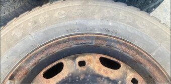 Zimná sada plechové disky+pneu 165/70 R14 5x100 - 10