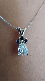 Luxusný diamantovy prívesok z 14k zlata - 10