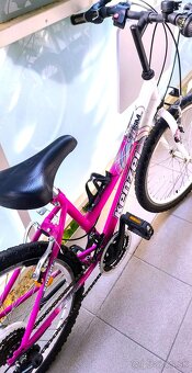 KVALITNÝ DÁMSKY/JUNIOR/DIEVČENSKÝ HORSKÝ BICYKEL 24" - 10