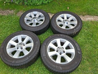 16" ALU 5x112 orig VW Tiguan a iné + 215/65 r16 7,5mm TOP - 10