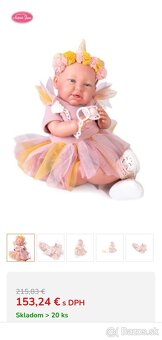 REBORN Daniela - nádherná bábika, ako bábätko PC 153,- € - 10