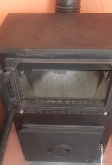 Pec na drevo uhlie brikety - 10