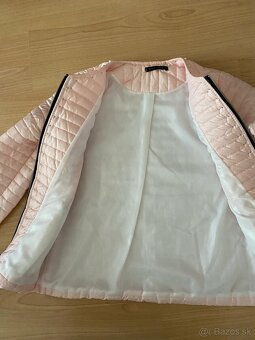 Ružová prechodná bunda - 10