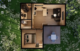Dostupný domček na bývanie (Tiny hose) 50m2 - 10