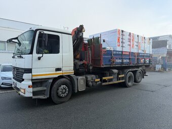 Mercedes Actros s hydraulickou rukou 3in1 - 10