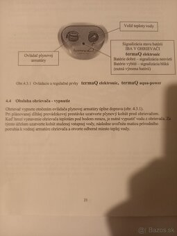 Plynový prietokový ohrievač KVART,kotol - 10