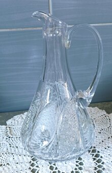 Krištáľ - vázy, poháre, misa - 10