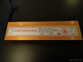 COB LED svetlo 50W, LED zdroj, chladic - 10