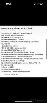 Letna moto bunda damska Clover Airjet-5 - 10