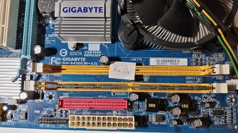 MB+cpu+RAM socket 775 - 10