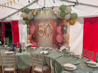 Prenajom noveho party stanu 6×12 m - 10