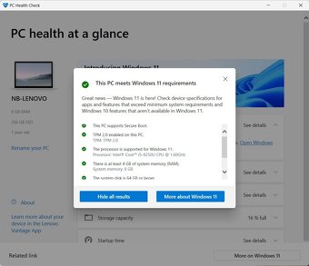Lenovo ThinkPad E580 s Windows 11 - 10