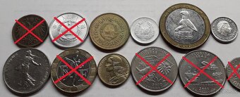 Mince - rôzne štáty - 10