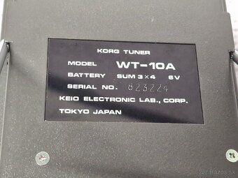 KORG TUNER WT-10A / MADE IN JAPAN - 10
