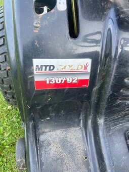 Predám traktorovu kosačku MTD - 10