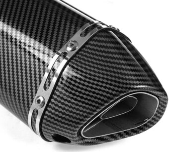 Športový ladený univerzálny moto výfuk + db killer Nový - 10