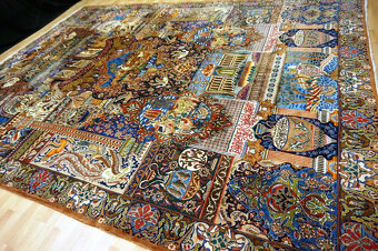 400x300cm Orientálny koberec Ghom 1726 Nain - 10